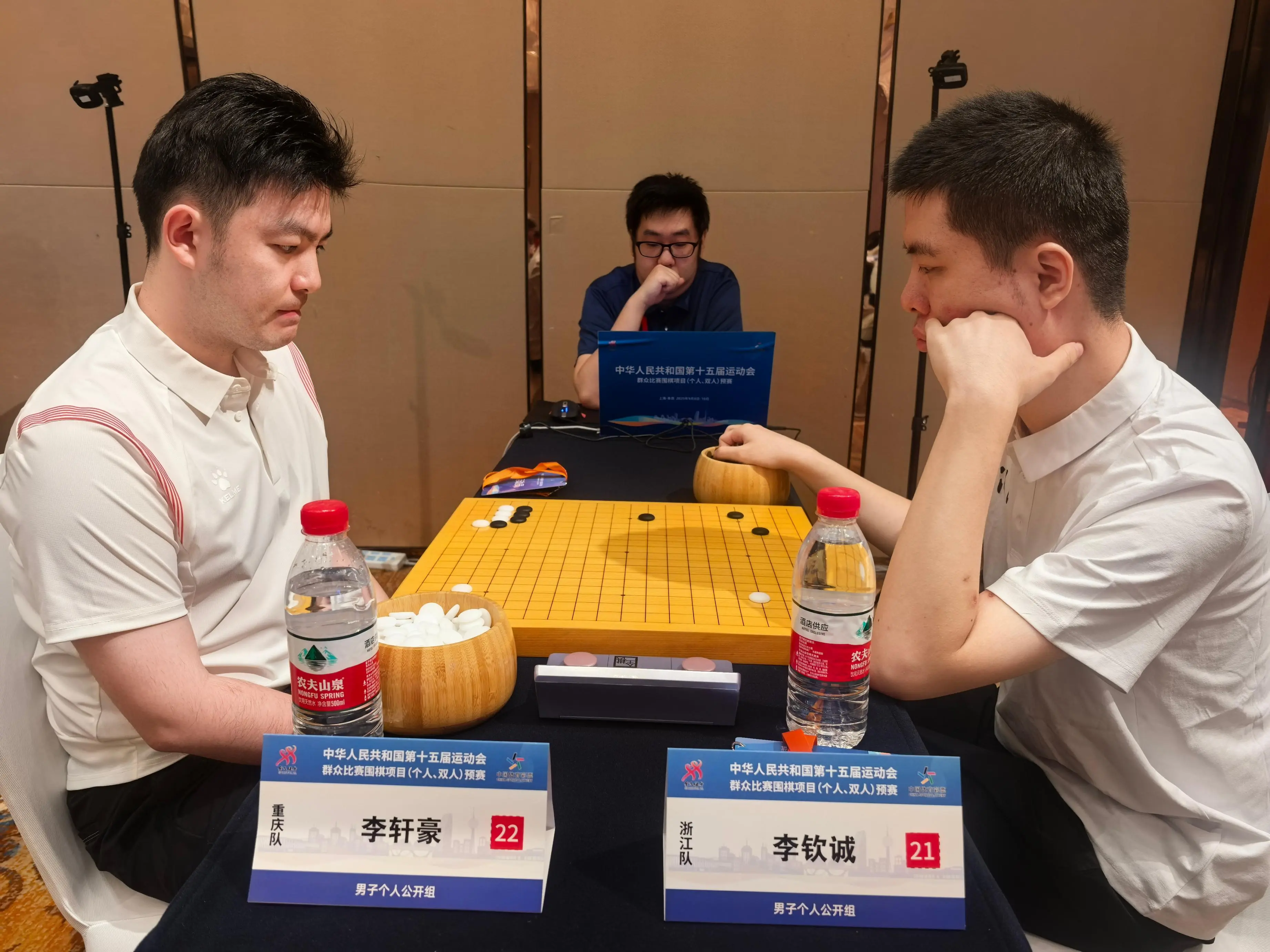 支队伍的, 双人业余组, 第十五届全